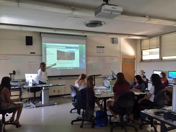 CSPA students in the classroom